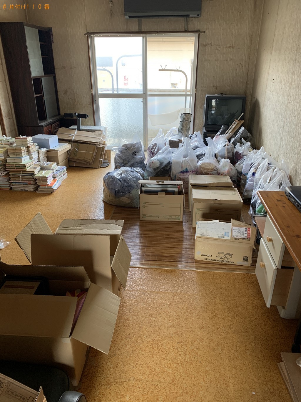 引越し後に前のアパートに数年残したままの不用品を処分してほしい。