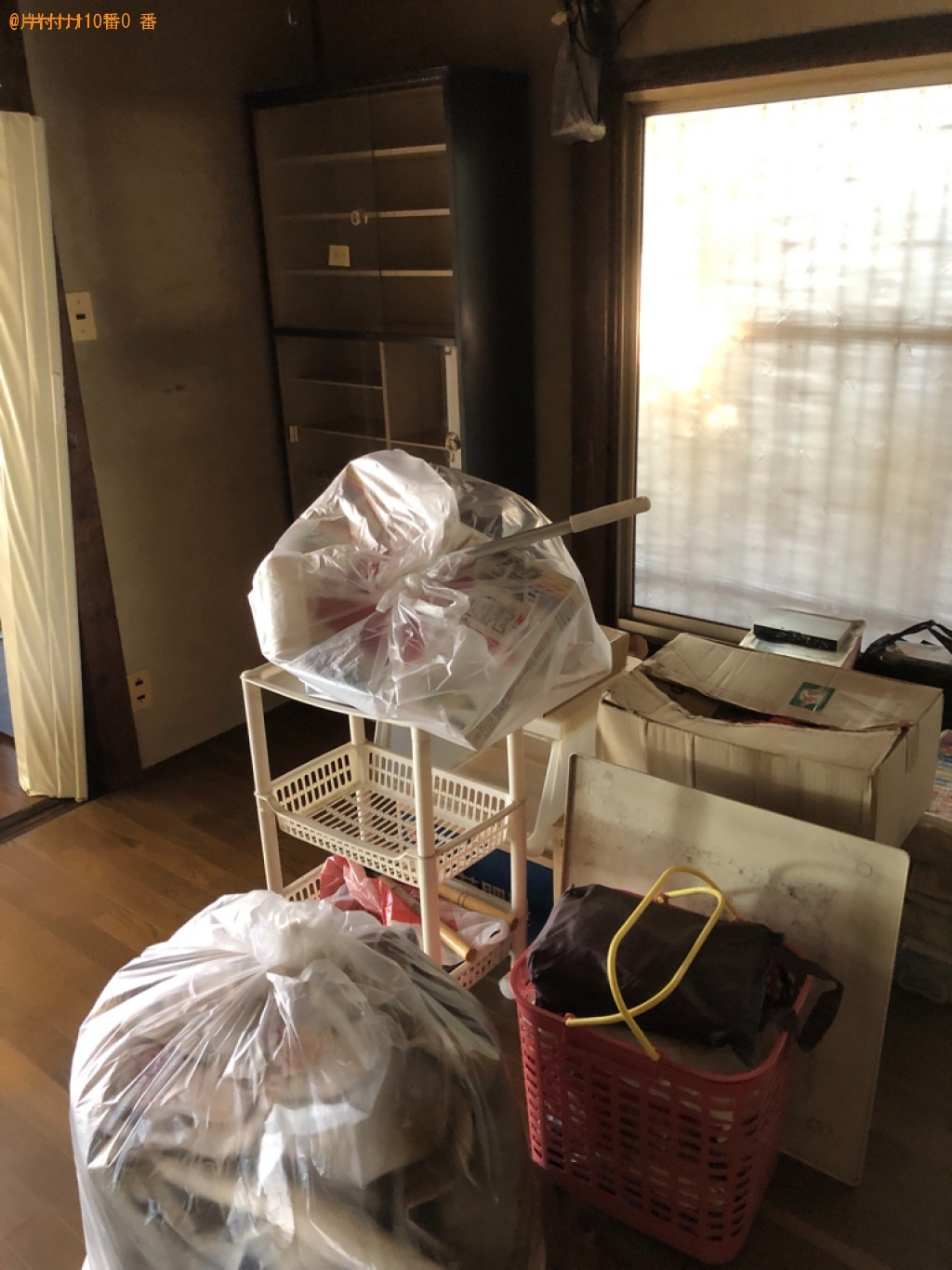 【和歌山市】スタンドミラー、クローゼット、食器棚、かご等の回収