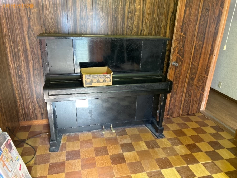 【田辺市】アップライトピアノの回収・処分ご依頼　お客様の声