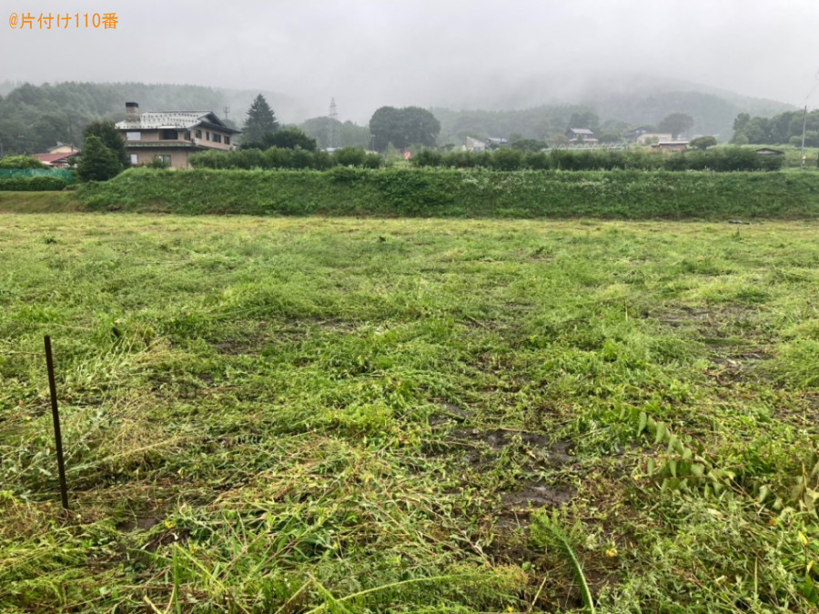 草刈り作業ご依頼　お客様の声