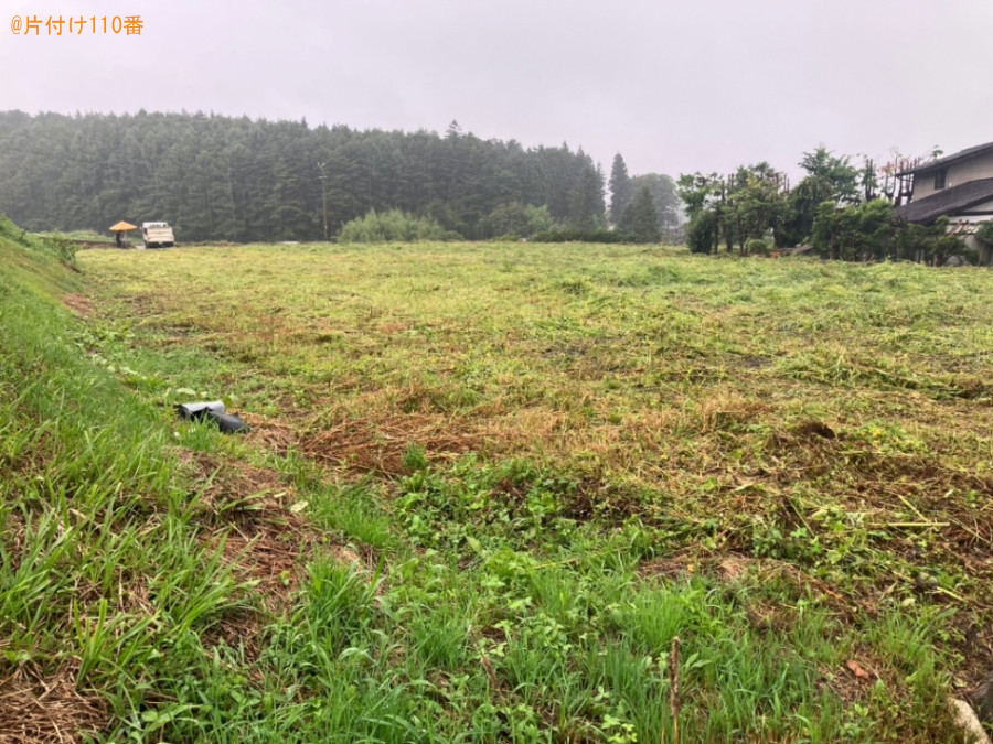 草刈り作業ご依頼　お客様の声