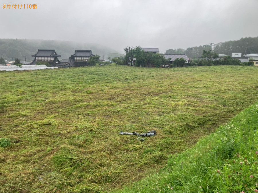 草刈り作業ご依頼　お客様の声
