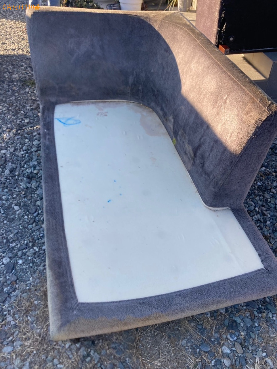 四人掛けソファーの回収・処分ご依頼　お客様の声