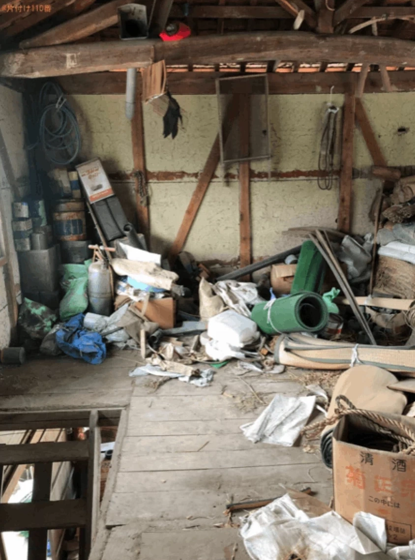 冷蔵庫、廃油、農機具、藁、たい肥、砂利等の回収・処分ご依頼