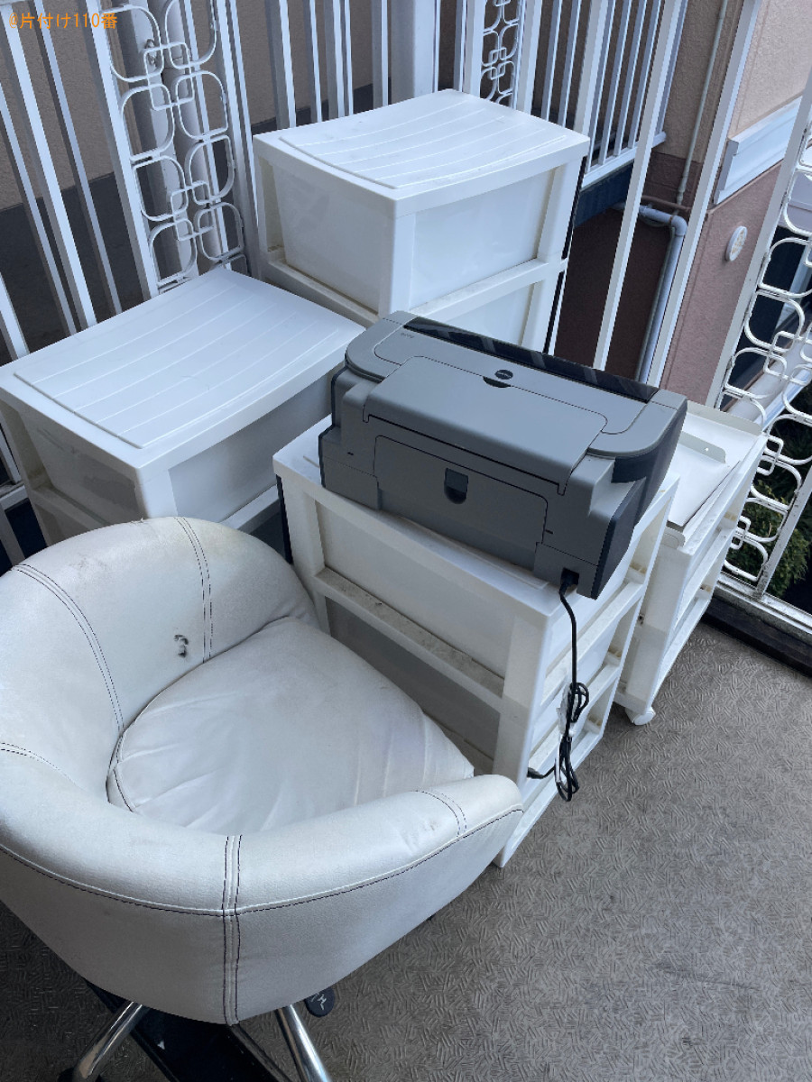 テレビボード、プリンター、椅子、収納ケース等の回収・処分ご依頼