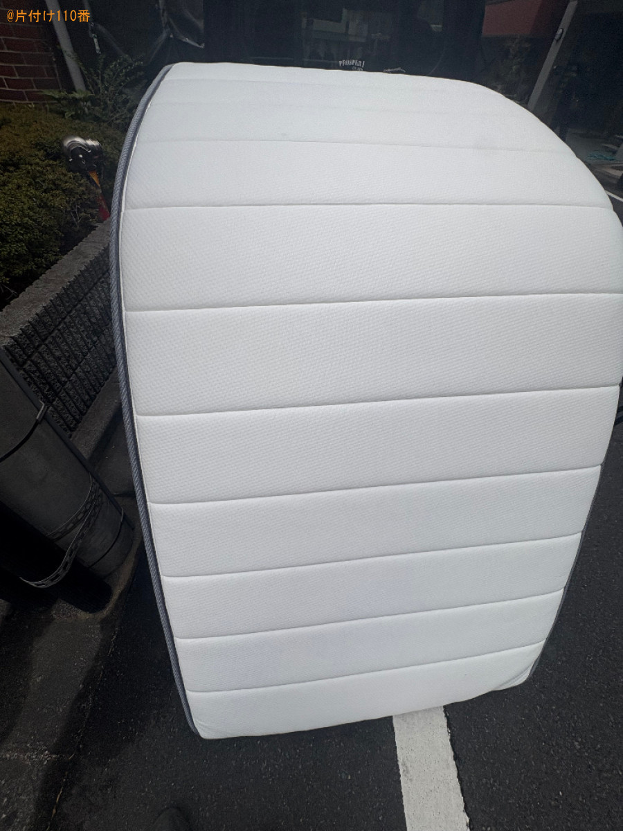 シングルベッドマットレスの回収・処分ご依頼　お客様の声